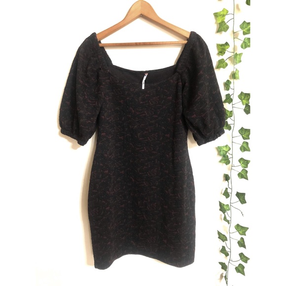 Free People Sunset Puff Sleeve Mini Dress - Picture 7 of 11